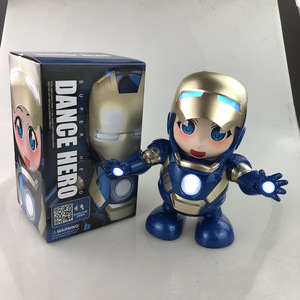 Juguetes de resina de PVC personalizados, acción de alta calidad, juguete que puede cantar y bailar, Robot con luz, superhéroe, figuras de <span class=keywords><strong>Anime</strong></span>, héroe bailarín - Product Image 5