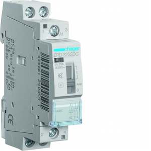 ERD225SDC Personalizzabile con Contattore Silenzioso Hagers con Controllo Manuale 25 A 24 V 2 NO Modulo 1 DIN - Product Image 1