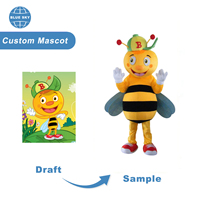 Kostum Maskot Bentuk Busi OEM ODM Custom untuk Dewasa, Kostum Maskot Berjalan dari Bahan Plush untuk Interaksi Pemasaran Merek