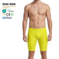 Maillot de bain professionnel pour homme, certifié FINA, résistant au chlore, séchage rapide, pour équipes de natation internationales