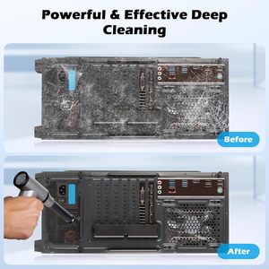 Mini Air Blower 110000 vòng/phút xách tay không dây có thể sạc lại Đa-Chức năng bàn phím máy tính làm sạch không khí Khăn lau bụi máy bay phản lực Blower Turbo Fan - Product Image 4