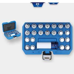 BRILLIANT TOOLS - BT691260 Wheel locking <b>key</b> set for <b>VW</b> (23 pcs.) - EAN 4042146813270 BRAKES AND WHEELS - Product Image 2