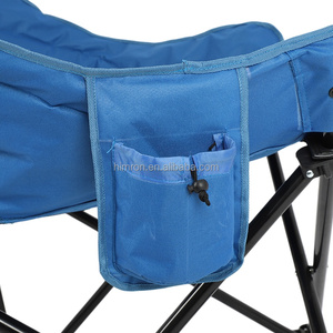 Sedia a sdraio imbottita con schienale alto, pieghevole, ultraleggera, portatile, ideale per picnic e viaggi. - Product Image 6