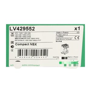 Disjoncteur industriel électrique LV429552 ComPact Nouveau NFP - Product Image 2