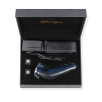 Ensemble de toilettage intelligent pour hommes, rasoir électrique, ceinture en cuir, kit de soins personnels de luxe, cadeau pour la fête des pères, souvenir fonctionnel