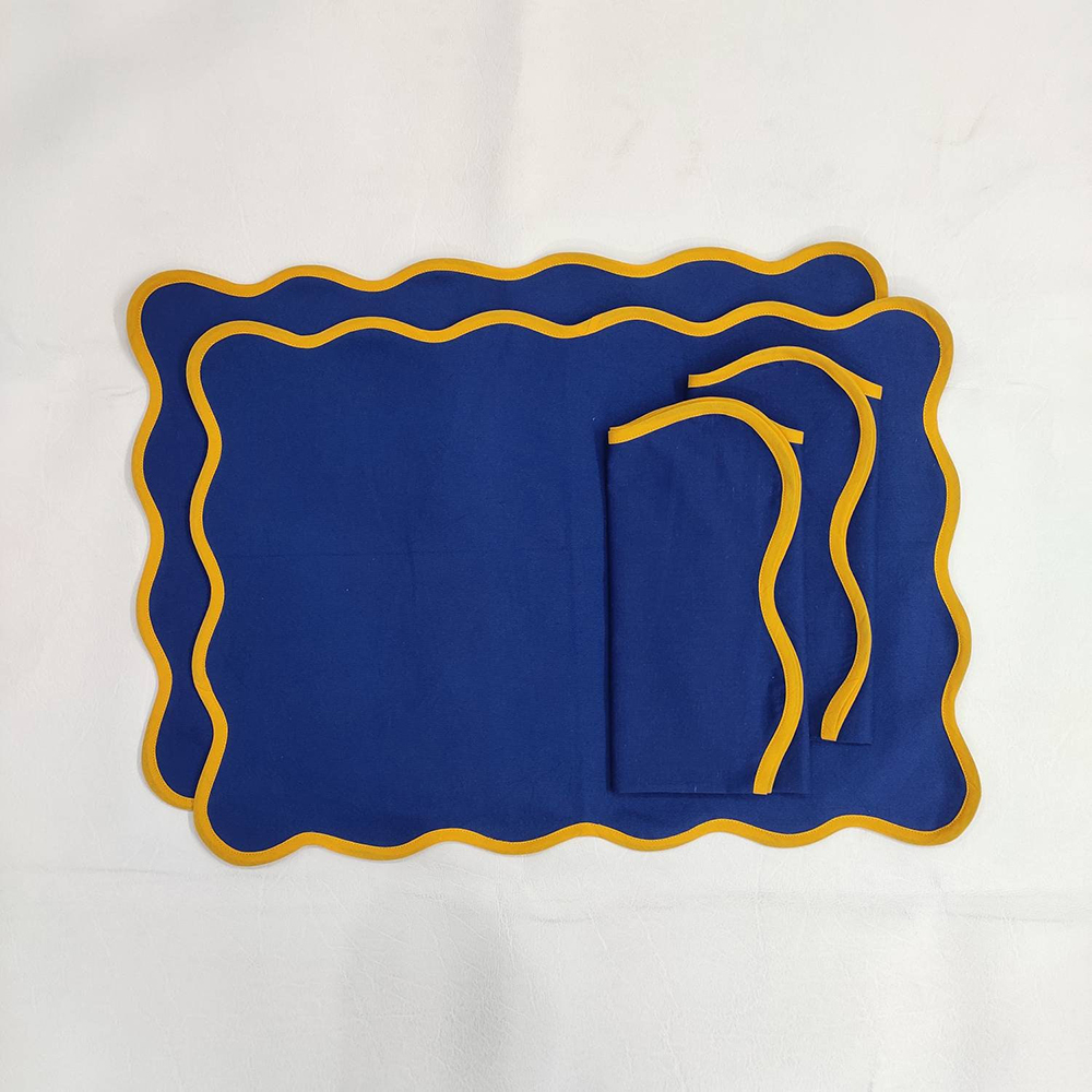 Navy Blue/Yellow