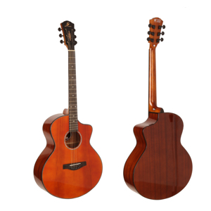 Guitare acoustique Swift Horse Spruce à table massive de 41 pouces, finition brillante professionnelle, corps en bois de qualité supérieure pour la vente en gros et la personnalisation OEM - Product Image 2