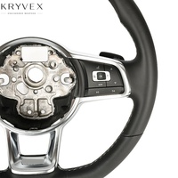Volante Deportivo Multifuncional de Fibra de Carbono para Volkswagen Plataforma MQB Golf 7, Personalizable en Color