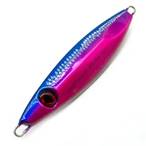 New OEM/ODM Metal Jig Slow Pitch Jigging Lures Saltwater Metal Trolling Lures Hard Isca Artificial Bionics Bait