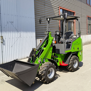 Hot Selling China Small Farming Mini Front End Compact <b>Battery</b> Wheel High Power Engine 3140mm Lifting Height 0.3m3 Bucket - Product Image 4