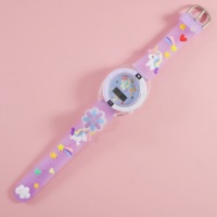 Dernières montres de dessin animé colorées à la mode, montres électroniques pour enfants avec des motifs de licorne