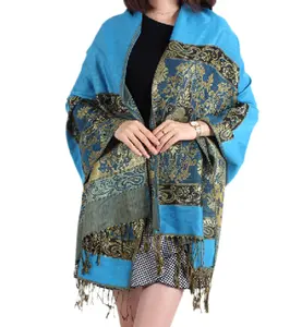 Concise Poncho Scarves A Vintage Retro Bohemia Style Tassel Shawl Manufacture Wholesale