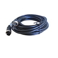 Connecteur M12 mâle-femelle étanche avec câble torsadé AWG CE RoHS