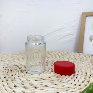 30ml 60ml 90mL 120ml 180ml 240ml 480ML Recto Redondo a prueba de niños Resistente CR Frascos de vidrio con tapas CR - Product Image 5