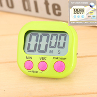 Jam Alarm hitung mundur pengingat memanggang dapur, alat pengatur waktu elektronik dapur lucu Populer