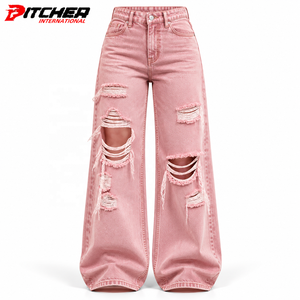 Fabricant de jeans pour femmes sur mesure, denim extensible pour marques privées, faible MOQ, production en gros - Product Image 5