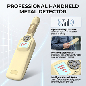 ROHS sertifikası ile yüksek hassasiyetli el endüstriyel <span class=keywords><strong>Metal</strong></span> dedektörü taşınabilir güvenlik değnek gelişmiş güvenlik önlemleri - Product Image 2