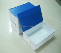 Réutilisable pp ondulé boîte de déménagement/boîte danpla/creux en plastique pp boîte de feuille