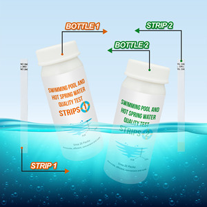 Bandelettes de test d'urée bio, 20 paquets, pour le test de la qualité de l'eau des piscines et des spas - Product Image 1