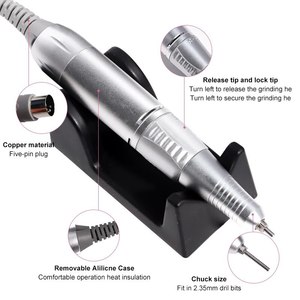 Máquina Eléctrica de Manicura y <span class=keywords><strong>Pedicura</strong></span> de 35000 RPM, <span class=keywords><strong>Torno</strong></span> <span class=keywords><strong>Profesional</strong></span> para Uñas, Cortadores de Bajo Ruido, Kit de Limas para Uñas - Product Image 4