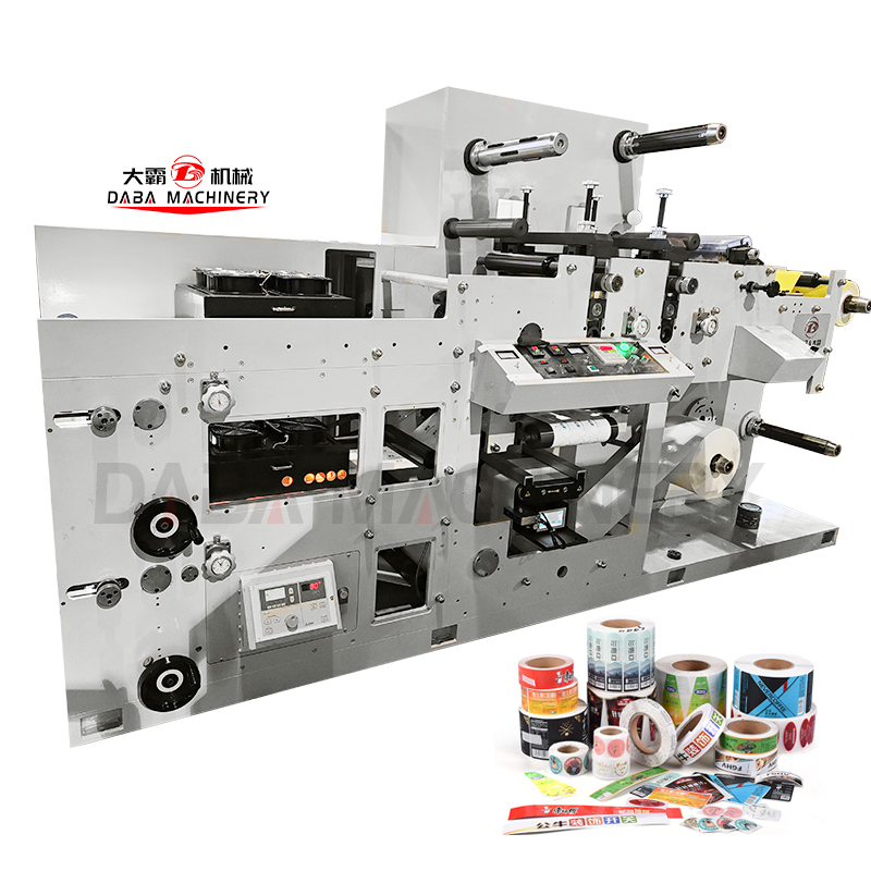 2 Color Sticker Label Flexo Printing
