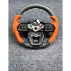 Volante de Fibra de Carbono y Madera en Stock para Toyota Land Cruiser LC300 200 120 70 79 100 105 200 Series Vxs GR 2004 - Product Image 5