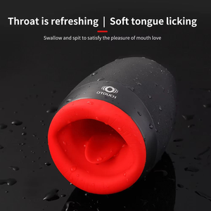 Masturbateur masculin, vibromasseur pour hommes, stimulation érotique, 10 modes de vibration, masturbation masculine, chauffage, tasse de sexe oral, jouets sexuels gays - Product Image 3