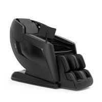 Fauteuil de massage électrique de luxe Boncare 4D avec fonction de levage intégral, chaleur, massage Shiatsu, fonction musicale et gravité zéro