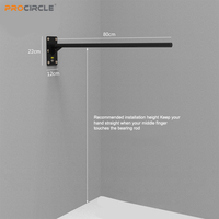PB0109 barre murale de remise en forme porte de porte barre de traction barre horizontale pour salle de sport maison