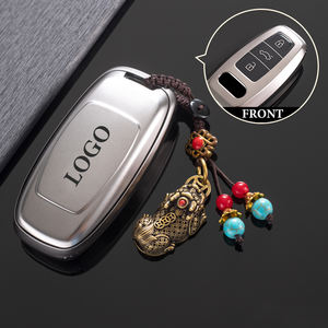 Housse de protection pour <span class=keywords><strong>clé</strong></span> de voiture en TPU souple personnalisable pour <span class=keywords><strong>Audi</strong></span> <span class=keywords><strong>A3</strong></span> A4 A5 A6 A7 Q3 Q5 S6 B6 B7 B8 C6 <span class=keywords><strong>8P</strong></span> 8V FOB Auto Accessoires - Product Image 1