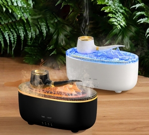 Prodotto unico di lusso per la casa USB 5V umidificatore elettrico per aromaterapia 200ml <span class=keywords><strong>Mini</strong></span> Desktop diffusore per aromaterapia di olio essenziale - Product Image 1