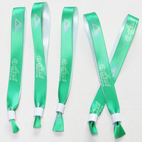Bracelets personnalisés Keepfly pour événements, festivals, concerts – Bracelets en satin avec logo et fermeture à barillet pour billets d'entrée