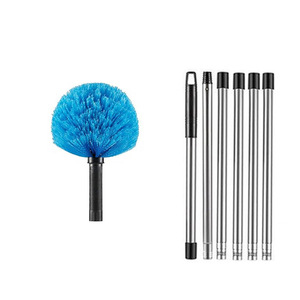 Offre Spéciale : Plumeau à Toiles d'Araignées <span class=keywords><strong>Télescopique</strong></span> avec Perche d'Extension, Tête de Plumeau à Toiles d'Araignées à Poils Rigides de Taille Moyenne - Product Image 3
