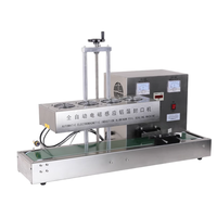 Thermoscelleuse multifonctionnelle Machine à sceller les bocaux en verre et en plastique Bouchon de bouteille PET PP PE Feuille d'aluminium Traitement par induction