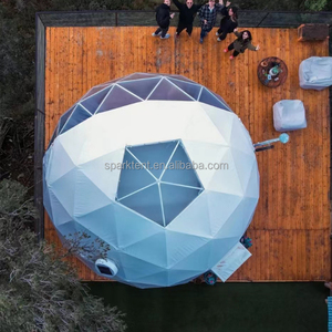 Tenda rumah unit glamor resor kanvas mewah luar ruangan dengan kabin kamar mandi - Product Image 2