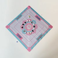 Tapis de jeu de mahjong américain de qualité supérieure, en caoutchouc antidérapant, absorbant le bruit, pour jouer au mahjong