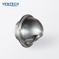 Grille de ventilation en aluminium pour CVC, cache de ventilation en acier inoxydable, volet d'évacuation d'air, volets météo pour la ventilation