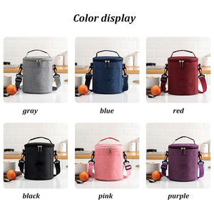 Lonchera Infantil Aislada, Ecológica y Duradera de Alta Calidad para 2 Personas, Bolsa Térmica Escolar Impermeable de Poliéster para Picnics - Product Image 6