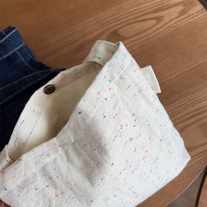 Sac en toile en denim écologique, grand sac fourre-tout, logo personnalisé acceptable, sacs fourre-tout artistiques pour étudiants - Product Image 4