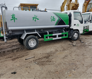 Camión Cisterna de Agua Usado Isuzu 6x4 de 15-20cbm, 251-350hp, Transmisión Manual, en Buen Estado, a Bajo Precio - Product Image 3