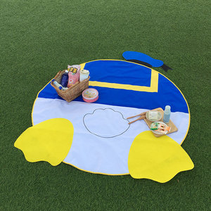 Manta de Picnic Impermeable Kawaii, Linda y Divertida, con Diseño de Dibujos Animados, para Exteriores - Product Image 2