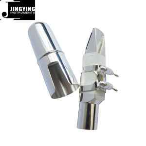 2024 Jingying Musique Saxophone Accessoires, Cuivre De Haute Qualité Plaqué Argent Saxophone Embouchure Soprano/Ténor/Alto Sax Embouchure - Product Image 1