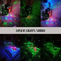 Lumières Disco de fête DJ lumières LED son activé télécommande RGB LED lumière Laser de scène pour fête décoration de vacances