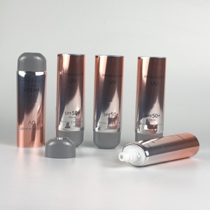 50ml 60ml 120ml 150ml 플라스틱 스퀴즈 튜브 고급 화장품 포장 맞춤형 빈 화장품 자외선 차단 크림 플라스틱 튜브 - Product Image 6