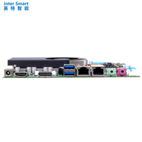 QM9850 DDR4 8 GO RAM 256 GO SSD 2LAN 6COM WIFI & BT i3-8130U 8th génération Core i3 carte mère d'ordinateur