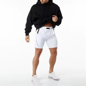 OEM estate Custom rapido asciutto Tennis sport allenamento palestra basket bianco <span class=keywords><strong>2</strong></span> <span class=keywords><strong>in</strong></span> <span class=keywords><strong>1</strong></span> uomo tessuto tessuto tessuto corto - Product Image 6
