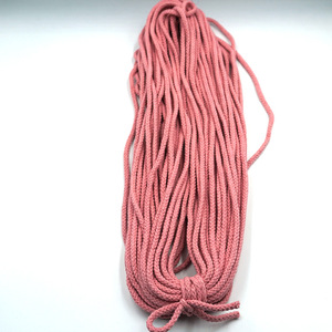 Dây cotton dây thừng dây rút màu hồng dây thắt lưng áo len mui xe dây Sweatpants dây rút dây buộc - Product Image 1