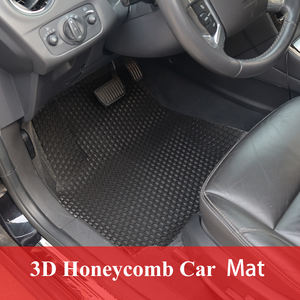 Tapis de sol de voiture et tapis de coffre en PVC personnalisés, antidérapants, imperméables, résistants à l'usure, durables, motif hexagonal, vente directe d'usine 5021 - Product Image 4