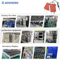 Capteur de pression différentielle AOSHENG Original AS-130 4-20mA Protection IP65 Précision 0,075%FS en Duralumin
