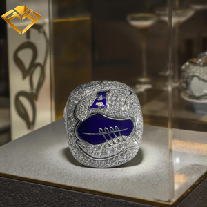 Anillo Conmemorativo del Campeonato de la Copa Grey <span class=keywords><strong>2022</strong></span> de los Argonautas de Toronto, Elegante, Chapado en Plata de Ley con Incrustaciones de Cobre, Joyería de Calidad, Regalo - Product Image 1
